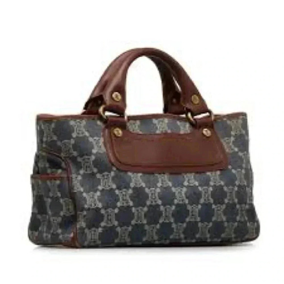 Celine Boogie Bag Denim and Leather Excellent Condirion - Picture 5 of 15